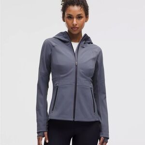 Lululemon cross chill performance jacket solar grey 6